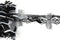 Black and White Fancy Embellished Lace Trim by Bacus Lace Made in France Designer Lace 1-1/8 inches width per yard